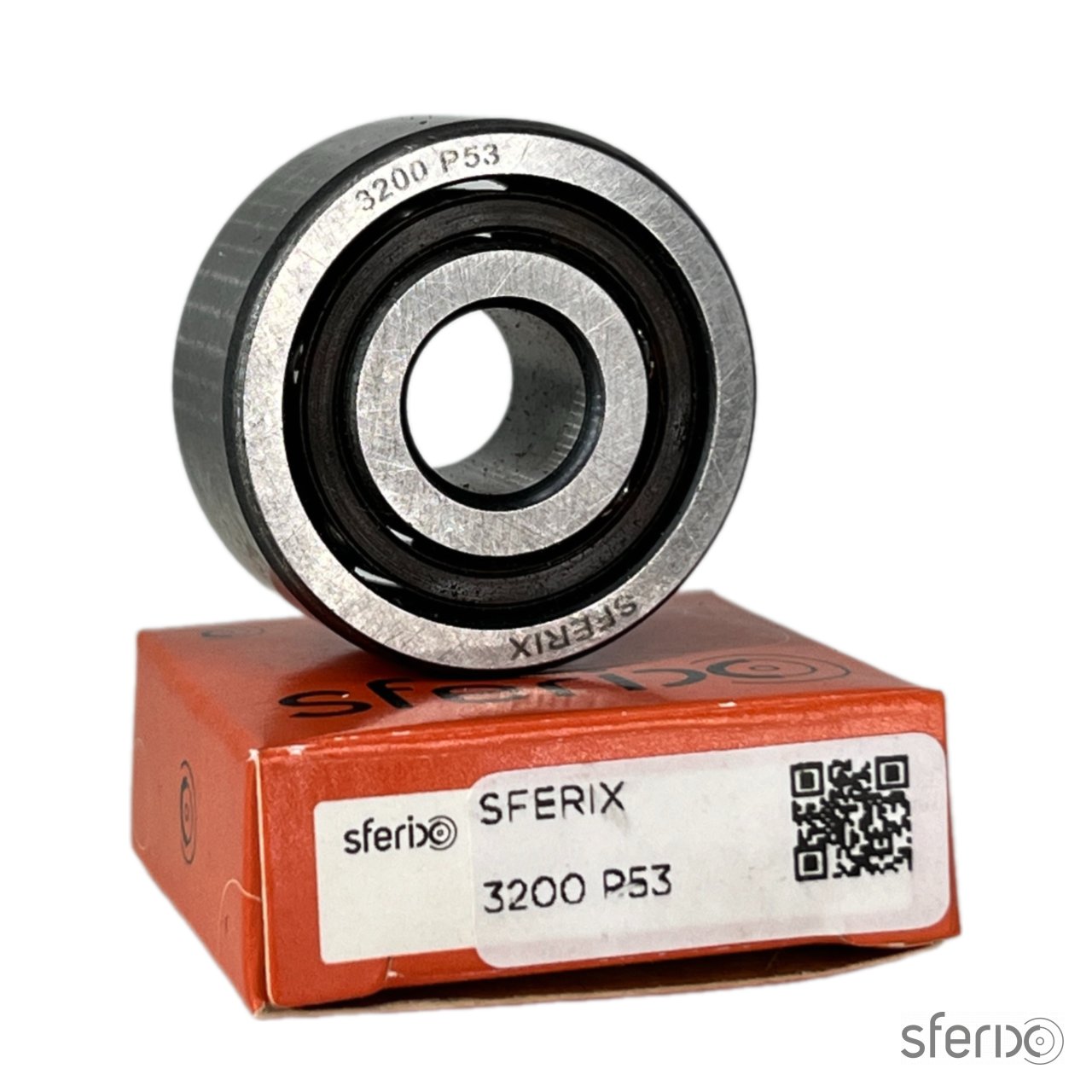 Радиально-упорный двухрядный подшипник 3200 TN P53 SFERIX - Сферикс - фото -  2