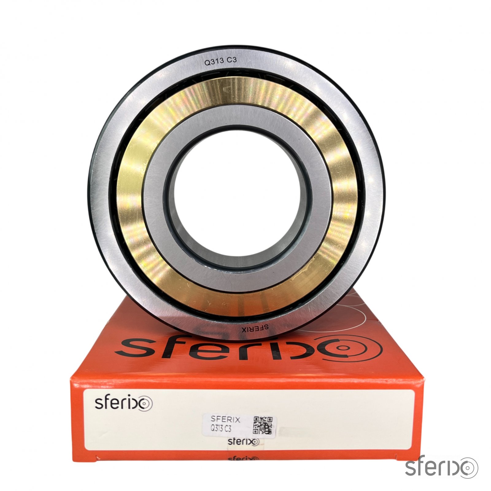 Радиально-упорный однорядный подшипник Q313 C3 SFERIX - Сферикс - фото -  2