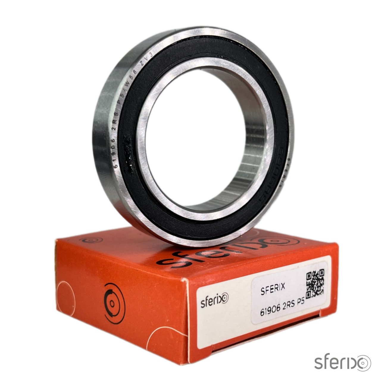 Радиальный однорядный подшипник 61906 2RS P5 SFERIX - Сферикс - фото -  2