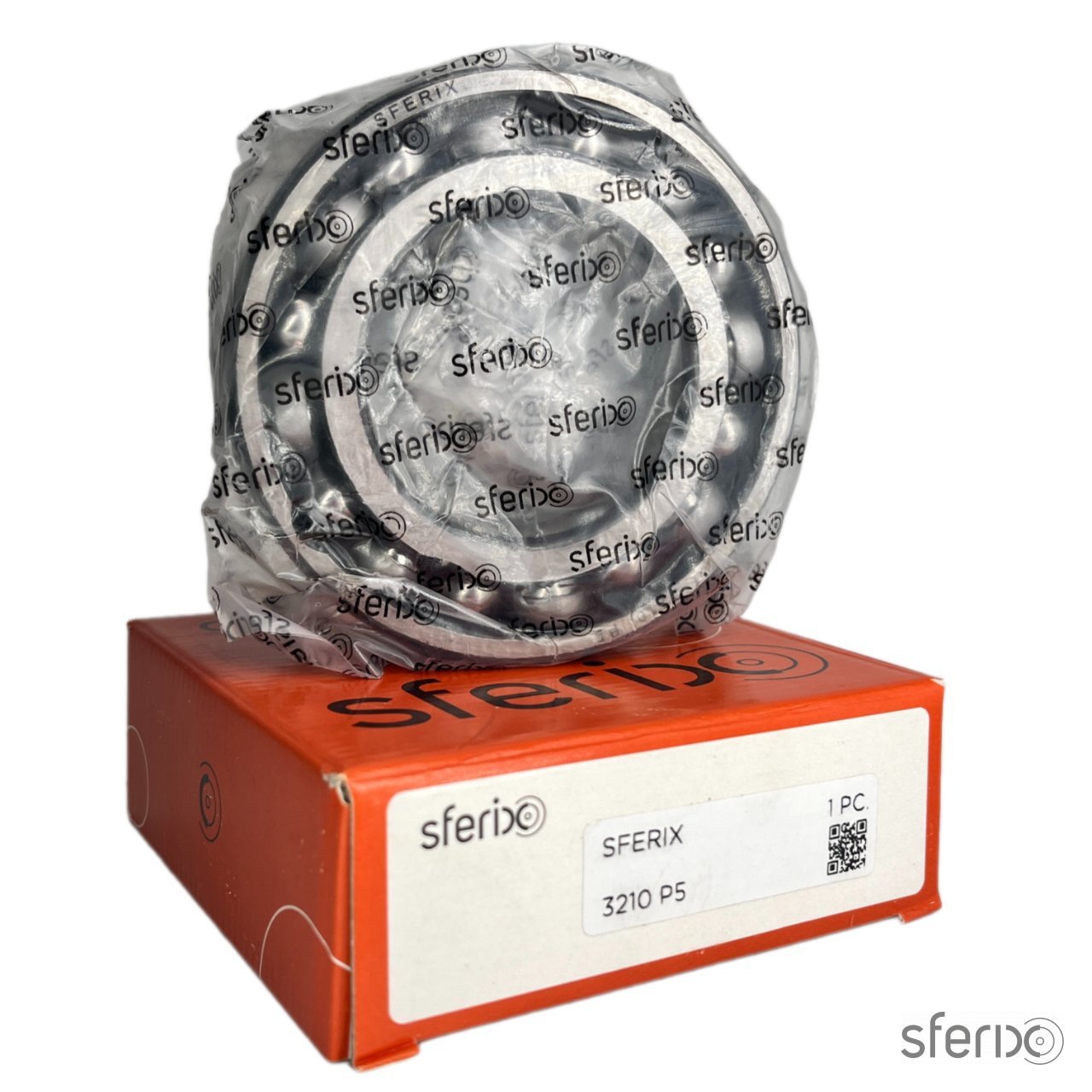 Радиально-упорный двухрядный подшипник 3210 P5 SFERIX - Сферикс - фото -  3