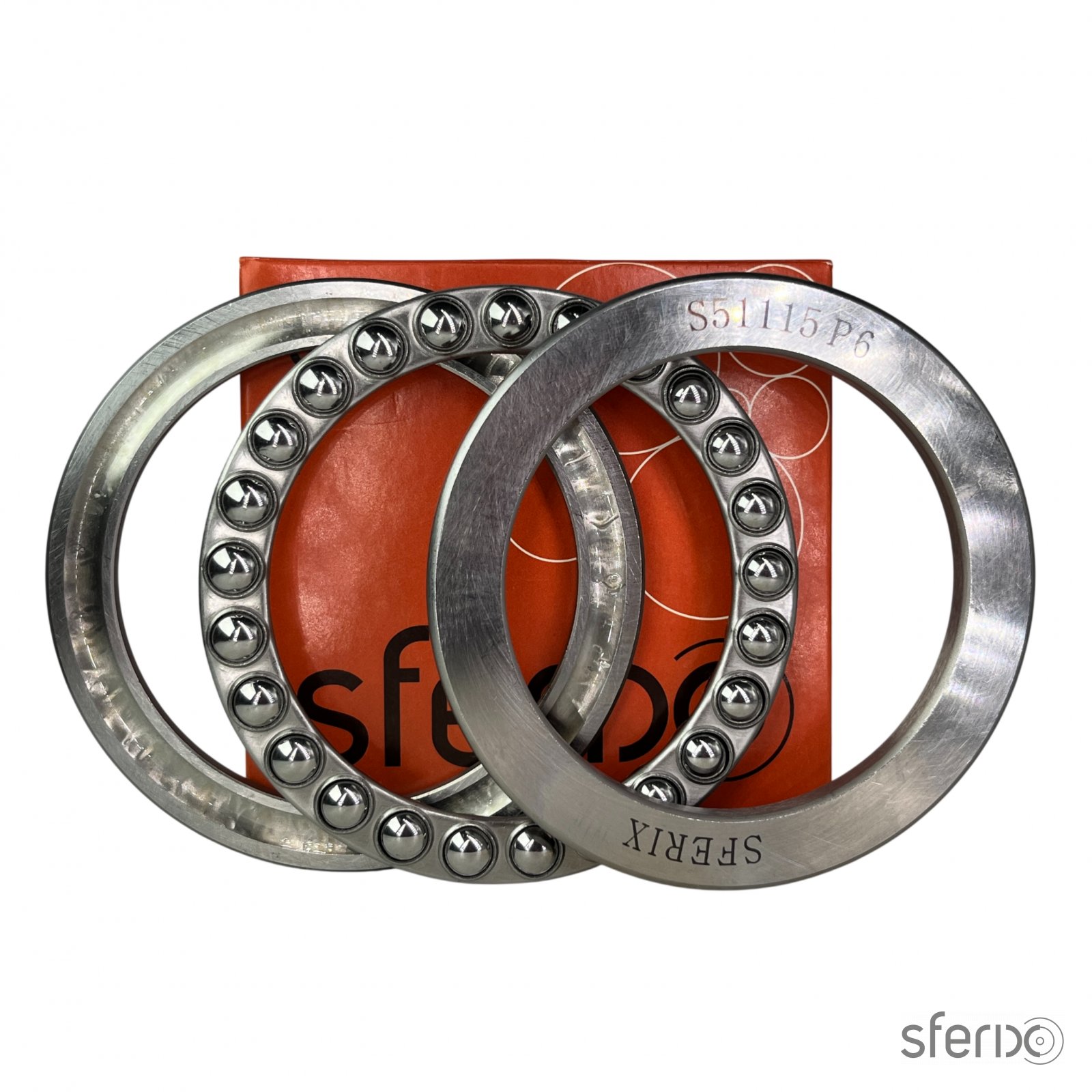Упорный шариковый подшипник S51115 P6 SFERIX - Сферикс - фото -  2