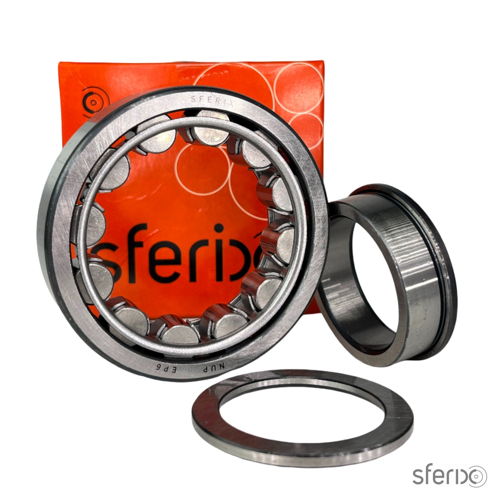 Цилиндрический роликовый подшипник NUP204 EP6 SFERIX - Сферикс - фото -  4
