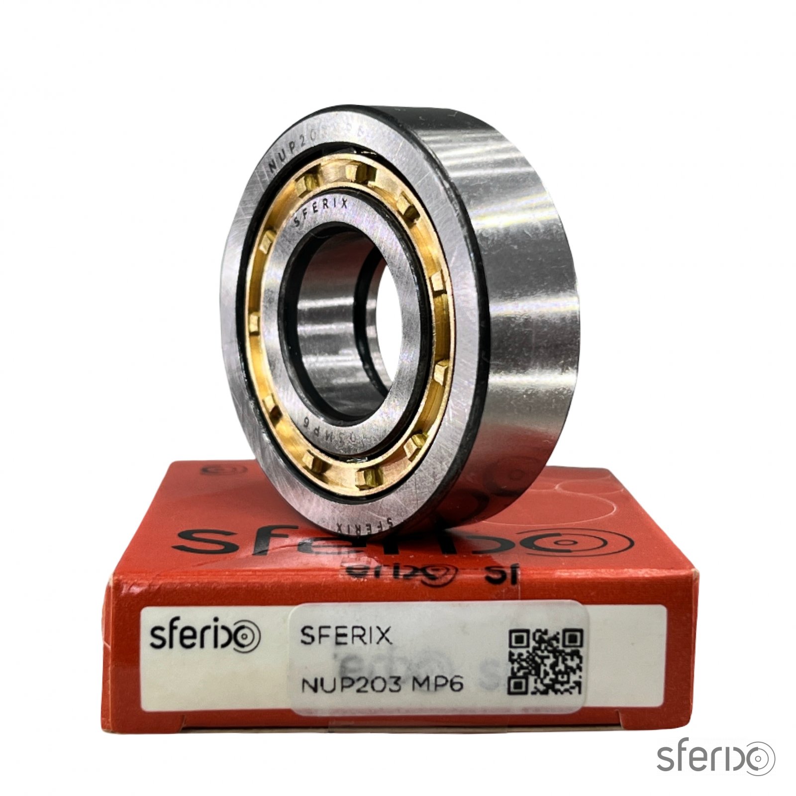 Цилиндрический роликовый подшипник NUP203 MP6 SFERIX - Сферикс - фото -  3