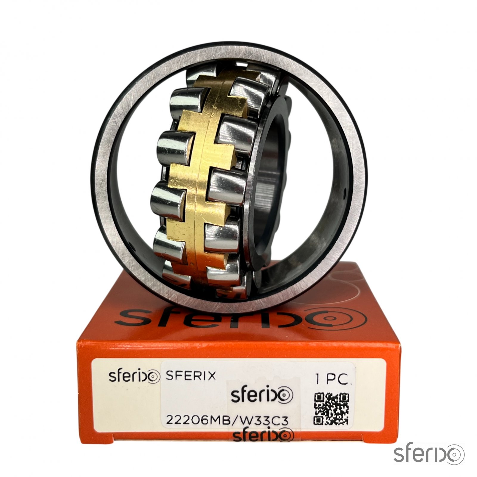 Сферический роликовый подшипник 22206 MB/C3W33 SFERIX - Сферикс - фото -  3