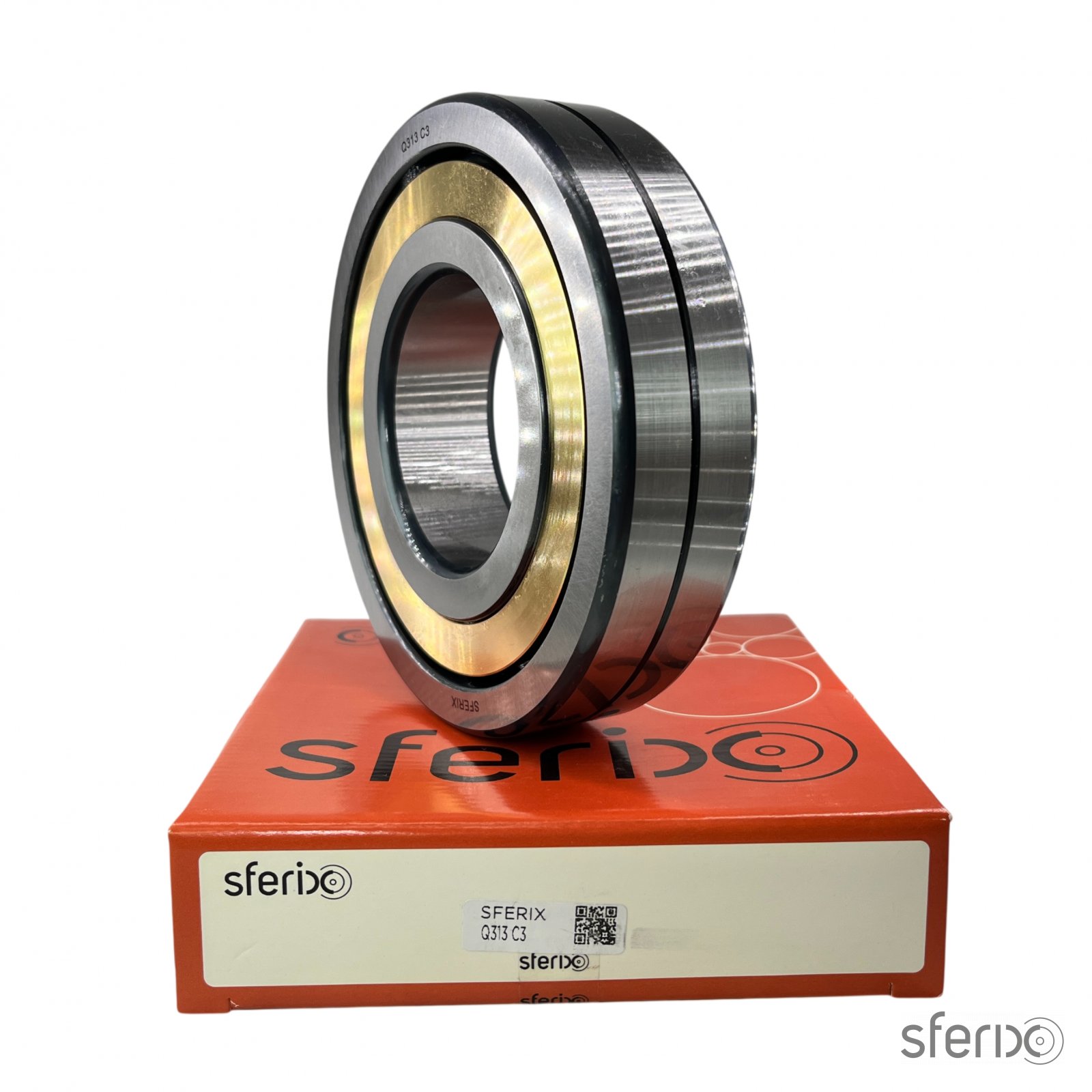 Радиально-упорный однорядный подшипник Q313 C3 SFERIX - Сферикс - фото -  3