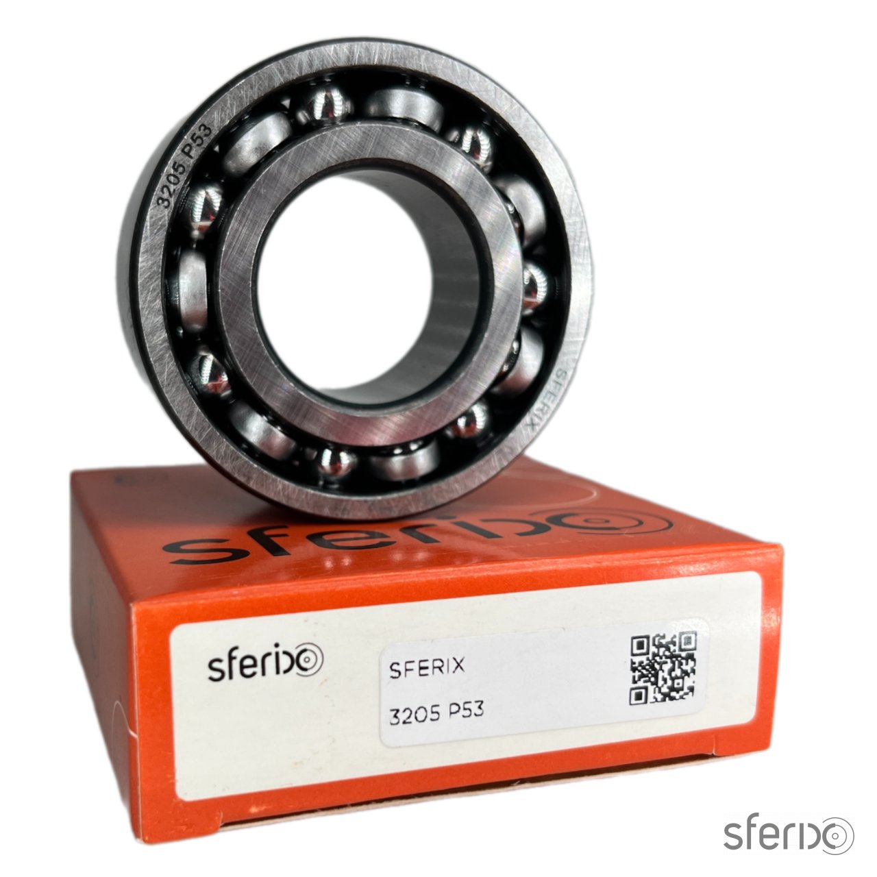Радиально-упорный двухрядный подшипник 3205 P53 SFERIX - Сферикс - фото -  2