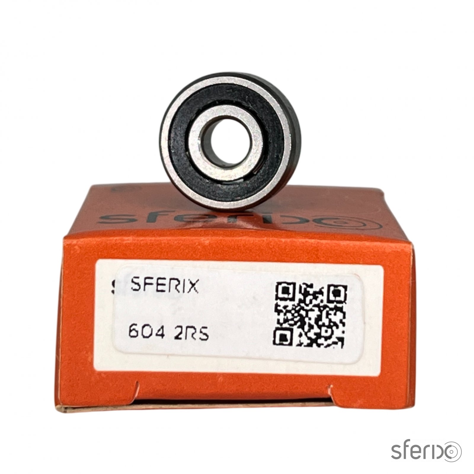 Радиально-упорный однорядный подшипник 604 2RS SFERIX - Сферикс - фото -  2