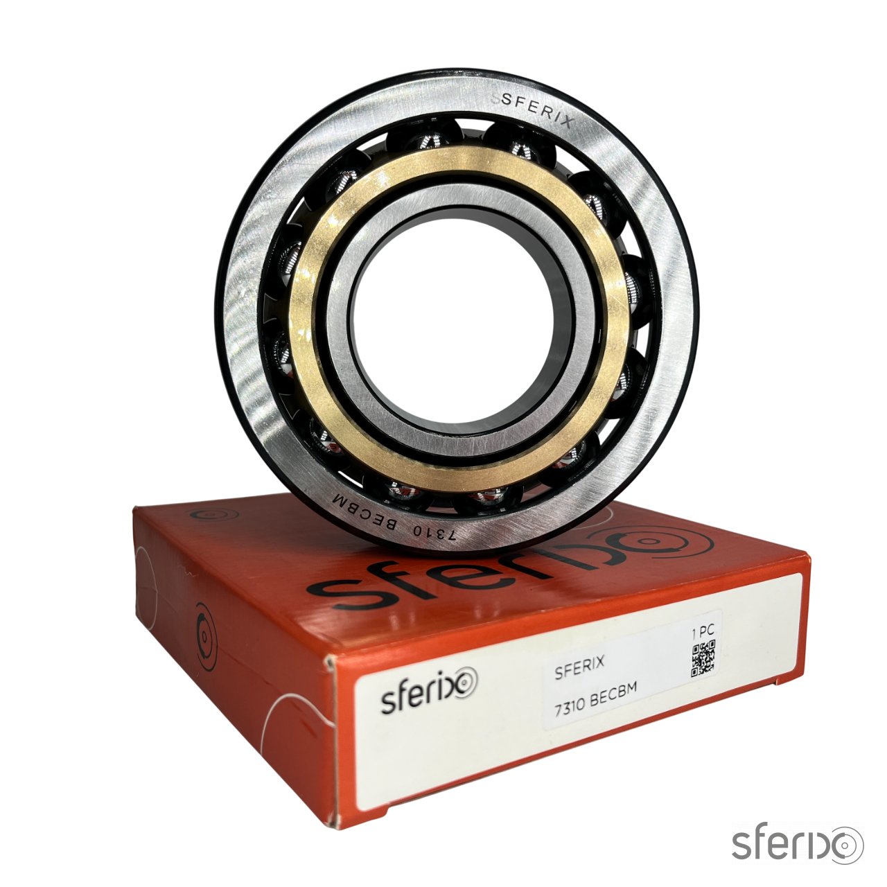 Радиально-упорный однорядный подшипник 7310 BECBM SFERIX - Сферикс - фото -  2