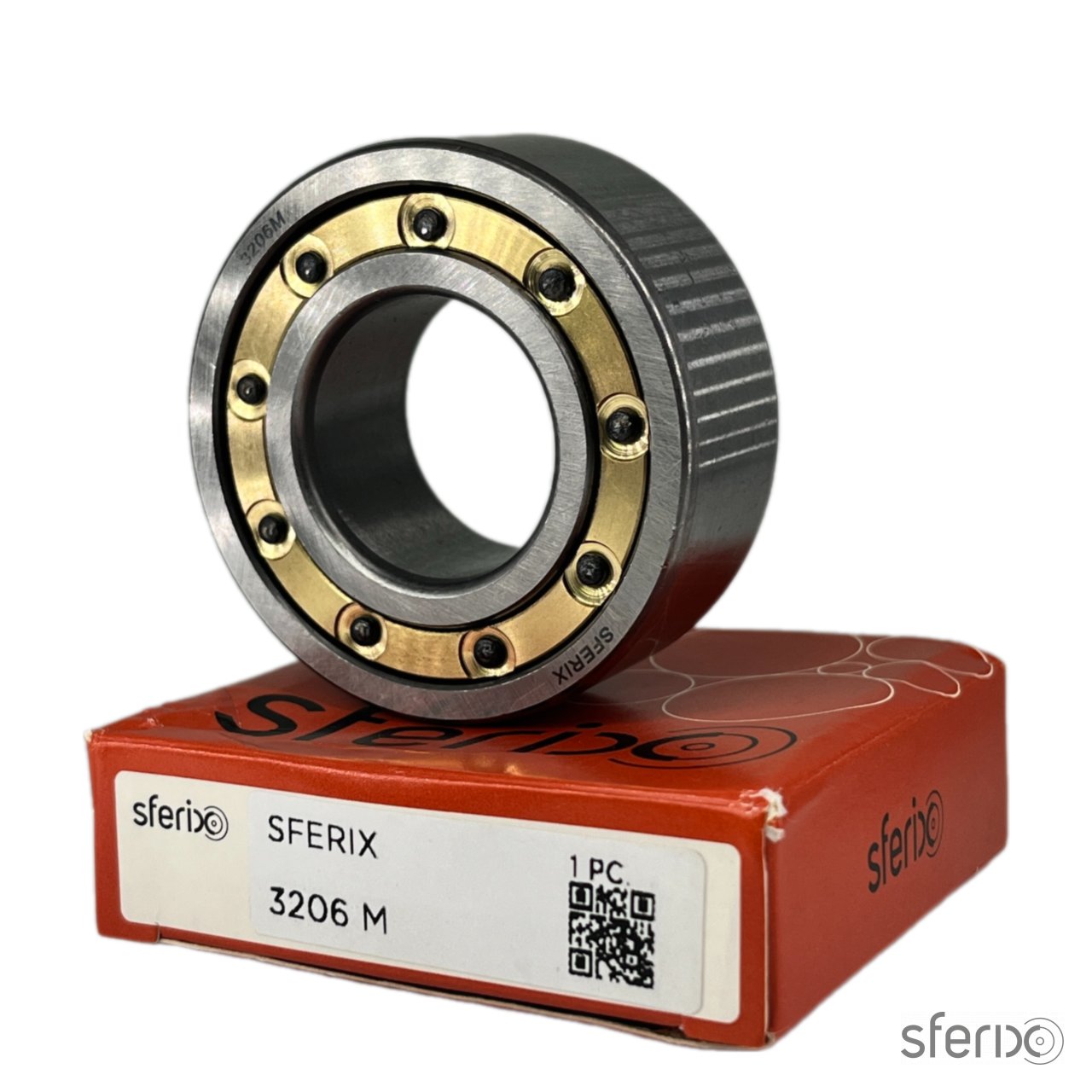 Радиально-упорный двухрядный подшипник 3206 M SFERIX - Сферикс - фото -  2