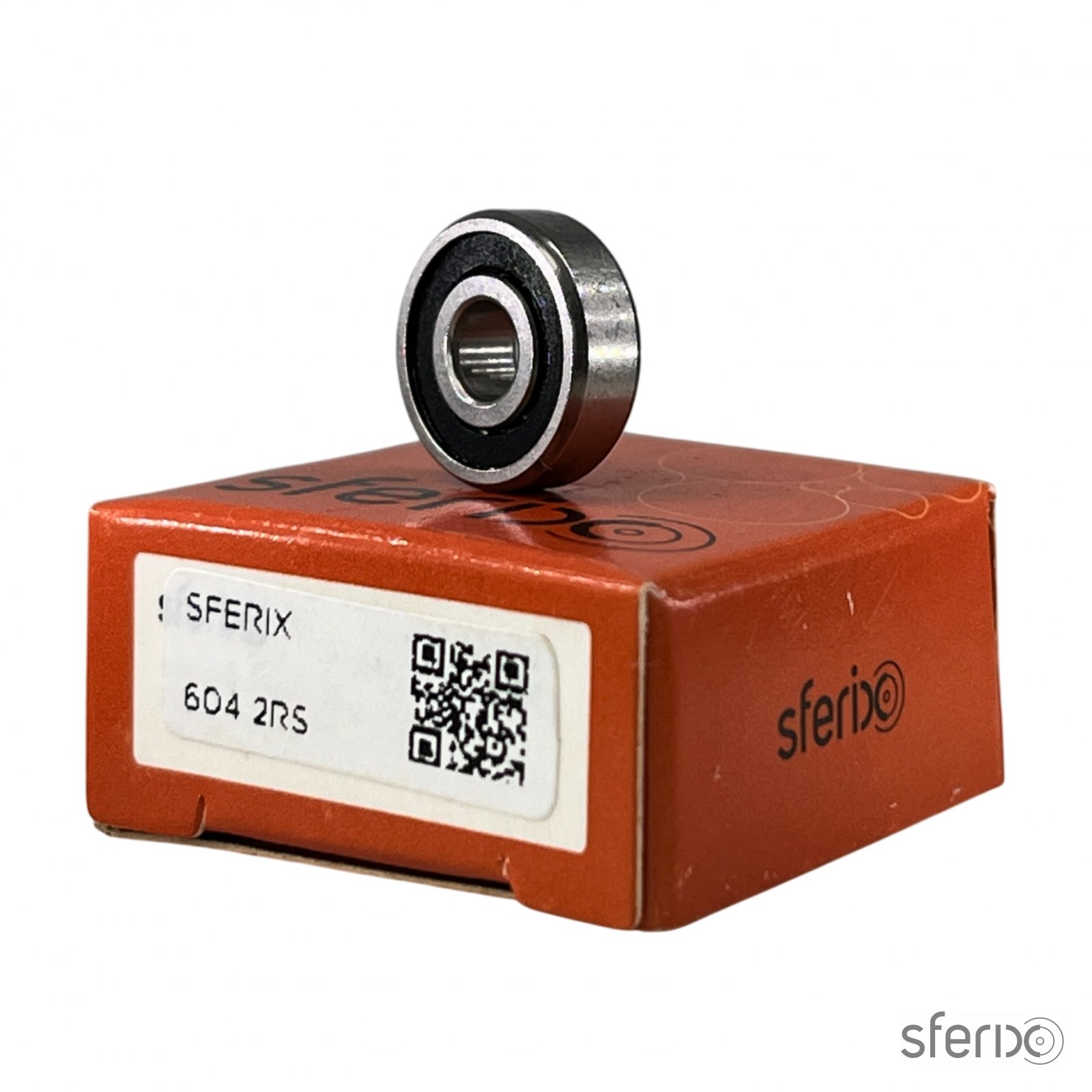 Радиально-упорный однорядный подшипник 604 2RS SFERIX - Сферикс - фото -  3