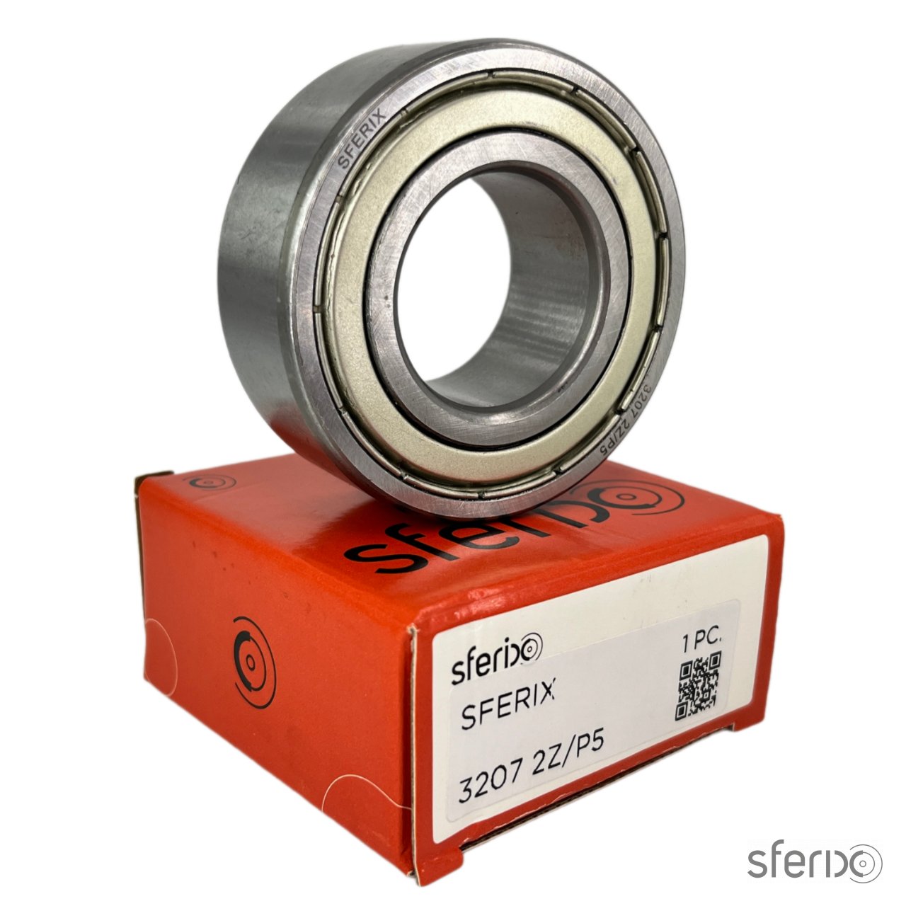 Радиально-упорный двухрядный подшипник 3207 2Z/P5 SFERIX - Сферикс - фото -  2