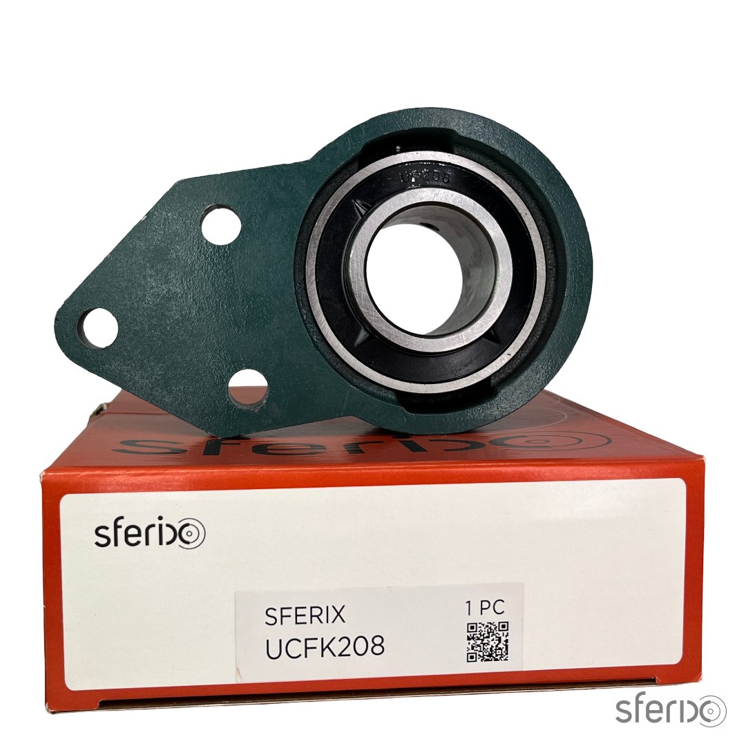 Корпусный подшипник UCFK208 SFERIX - Сферикс - фото -  2