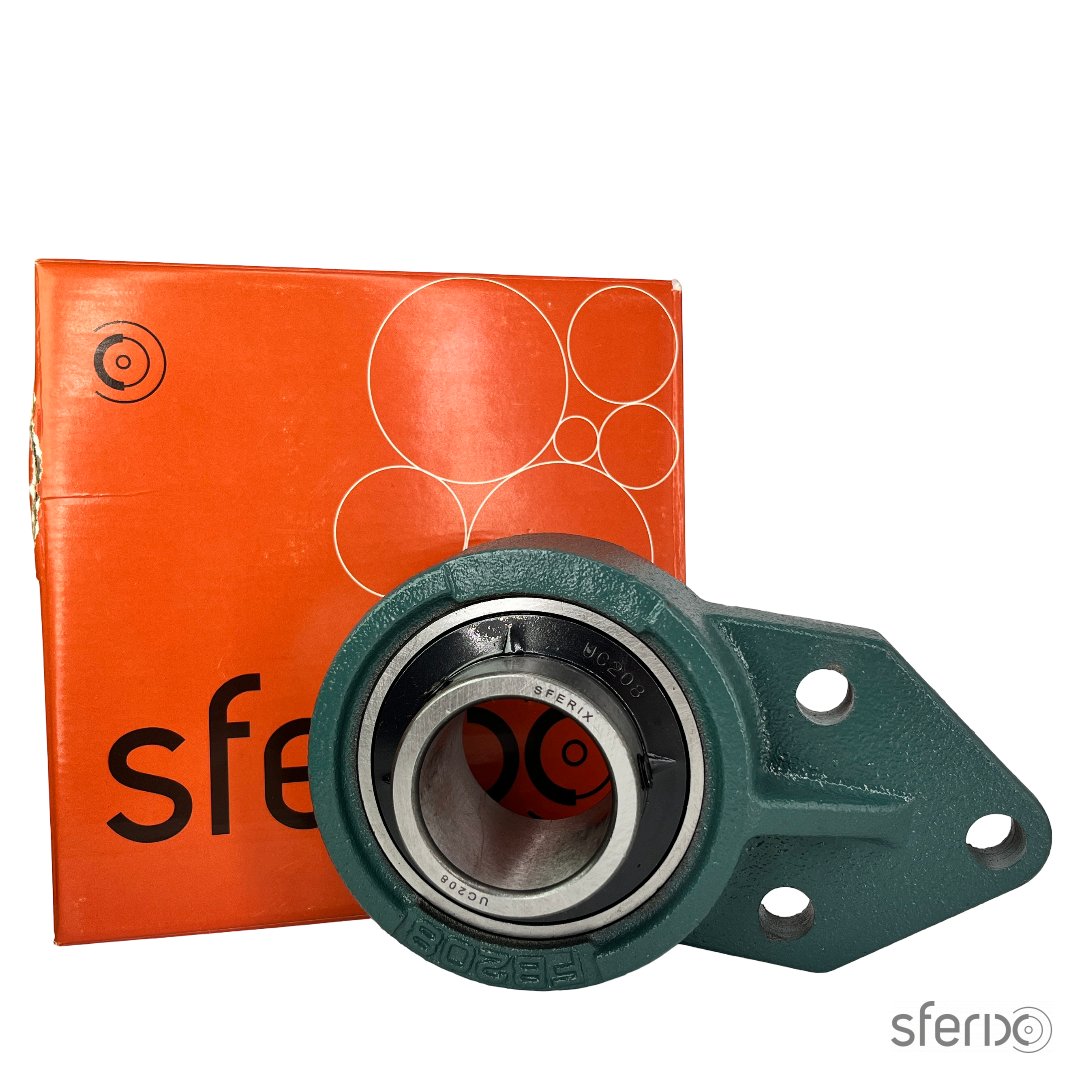 Корпусный подшипник UCFK208 SFERIX - Сферикс - фото -  3
